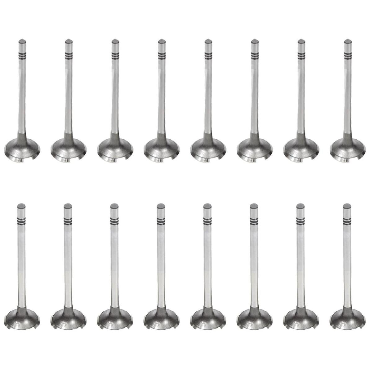 Kit com 8 Válvulas de Admissão e 8 Válvulas de Escape - Mahle Metal Leve - VA0701558 STD / VE0701559 STD - (1)