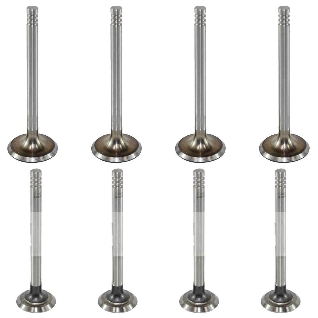 Kit com 4 Válvulas de Admissão e 4 Válvulas de Escape - Mahle Metal Leve - VA0700028 STD / VE0700027 STD - (1)