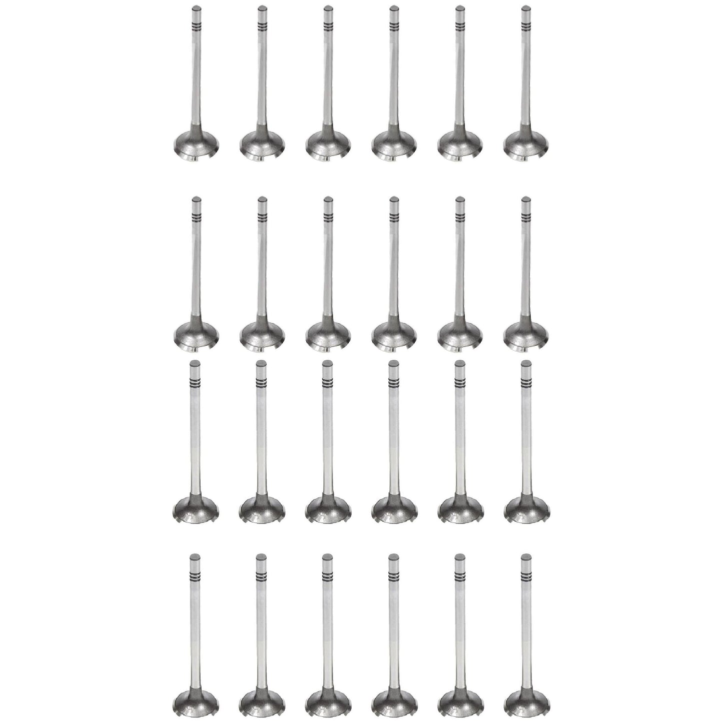 Kit com 12 Válvulas de Admissão e 12 Válvulas de Escape - Mahle Metal Leve - VA0701558 STD / VE0701559 STD - (1)