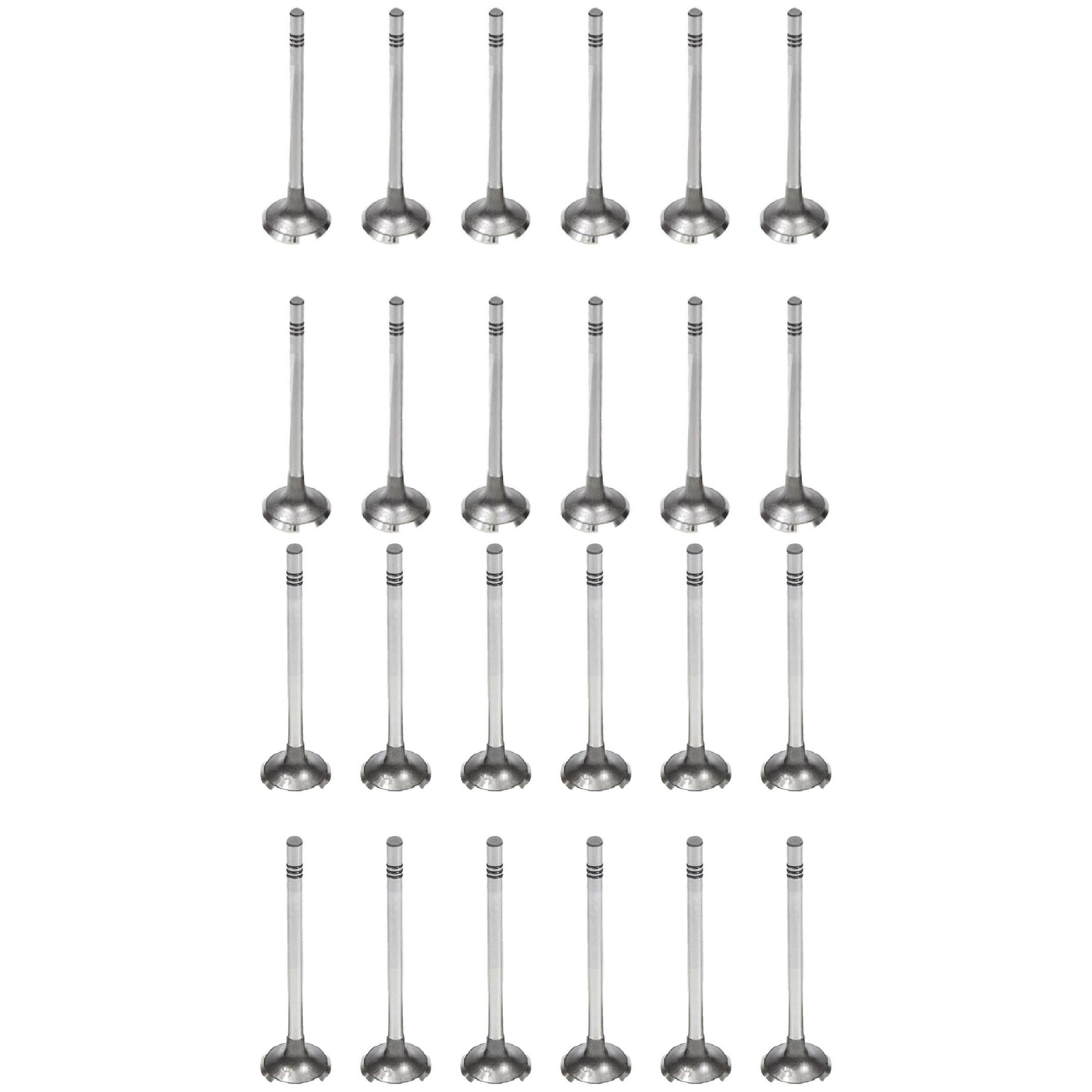 Kit com 12 Válvulas de Admissão e 12 Válvulas de Escape - Mahle Metal Leve - VA0701558 STD / VE0701559 STD - (1)
