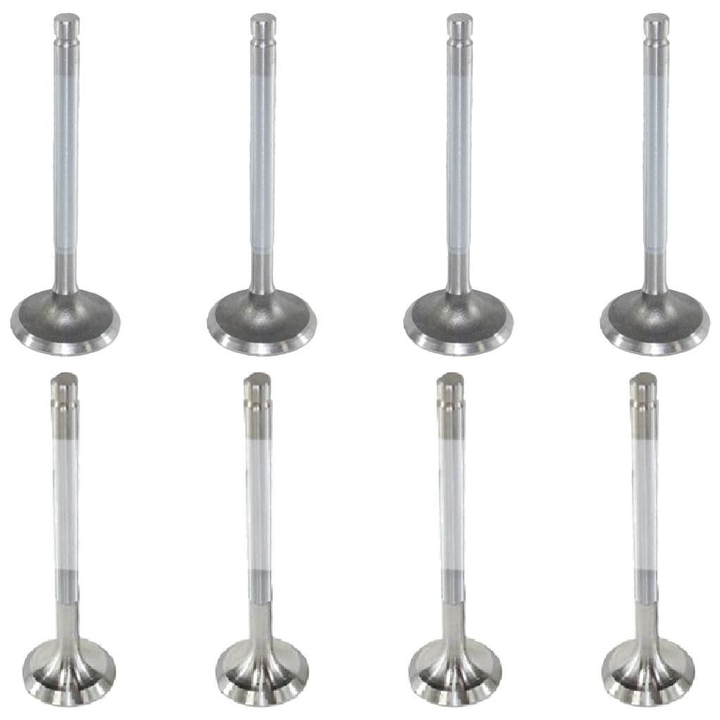 Kit com 4 Válvulas de Admissão e 4 Válvulas de Escape - Mahle Metal Leve - VA0250018 STD / VE0250019 STD - (1)