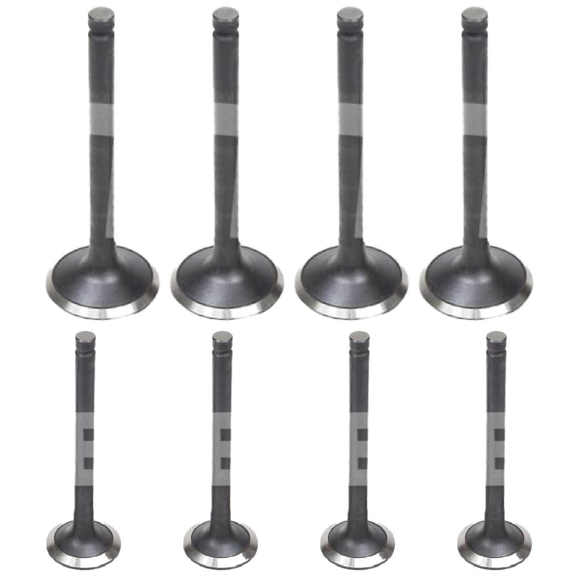 Kit com 4 Válvulas de Admissão e 4 Válvulas de Escape - Mahle Metal Leve - VA2110185 STD / VE2110186 STD - (1)