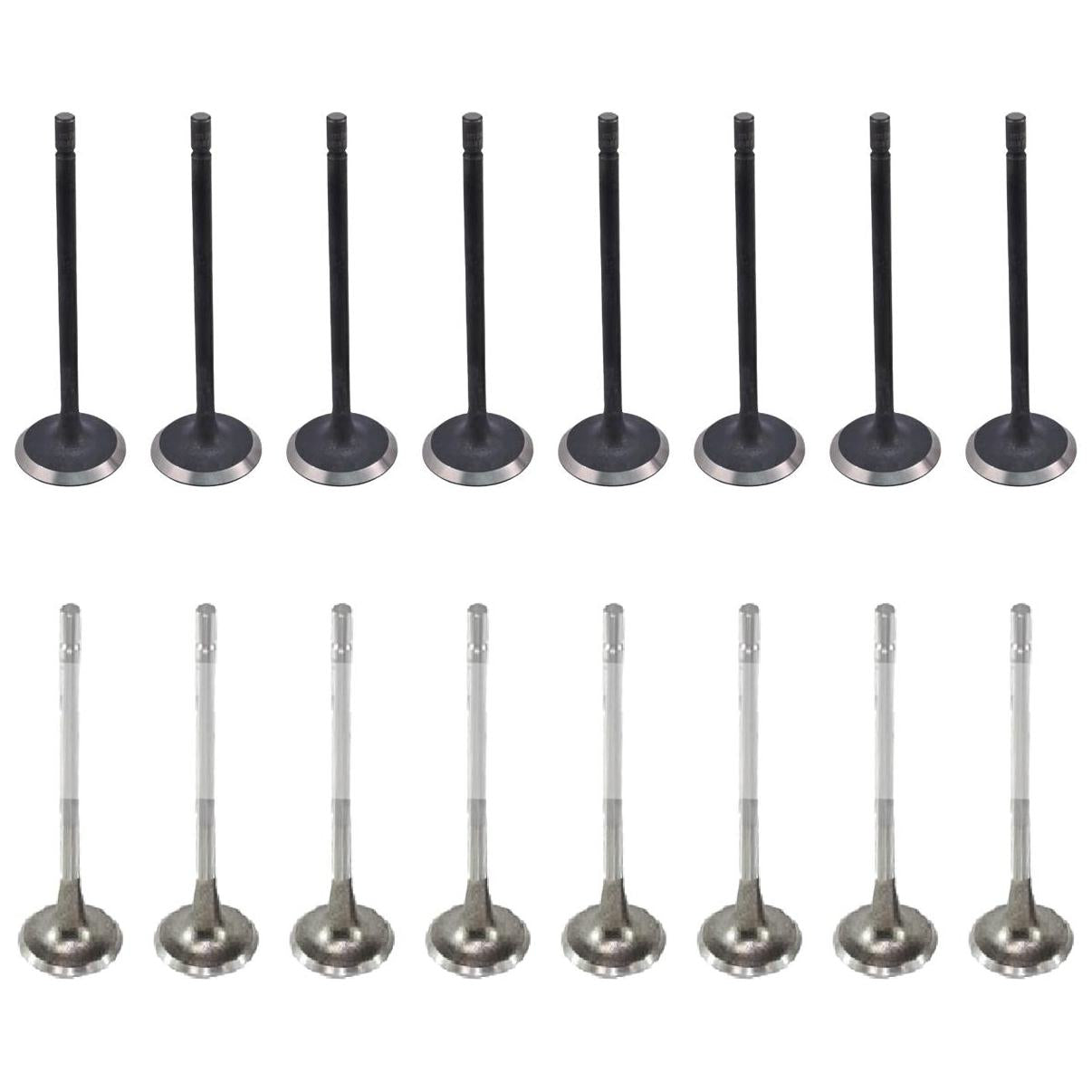 Kit com 8 Válvulas de Admissão e 8 Válvulas de Escape - Mahle Metal Leve - VA0181746 STD / VE0180125 STD - (1)