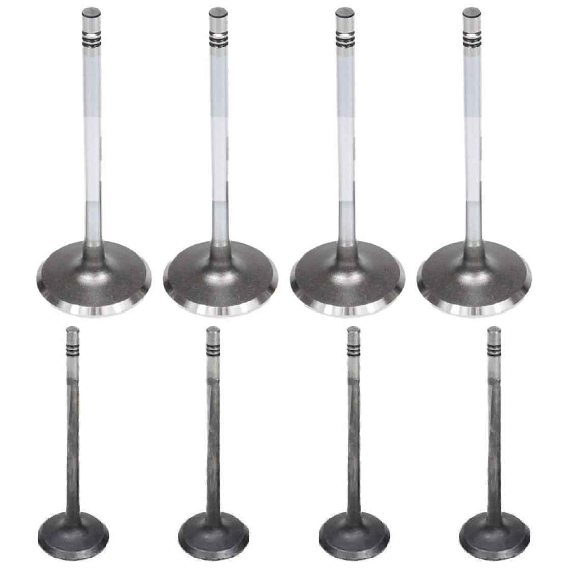 Kit com 4 Válvulas de Admissão e 4 Válvulas de Escape - Mahle Metal Leve - VA0141396 STD / VE0141573 STD - (1)