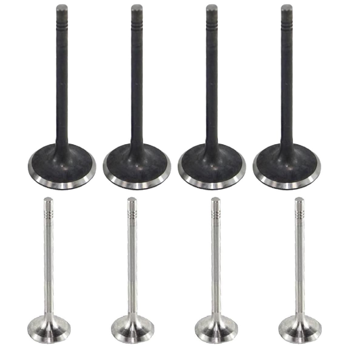 Kit com 4 Válvulas de Admissão e 4 Válvulas de Escape - Mahle Metal Leve - VA0700267 STD / VE0700268 STD - (1)