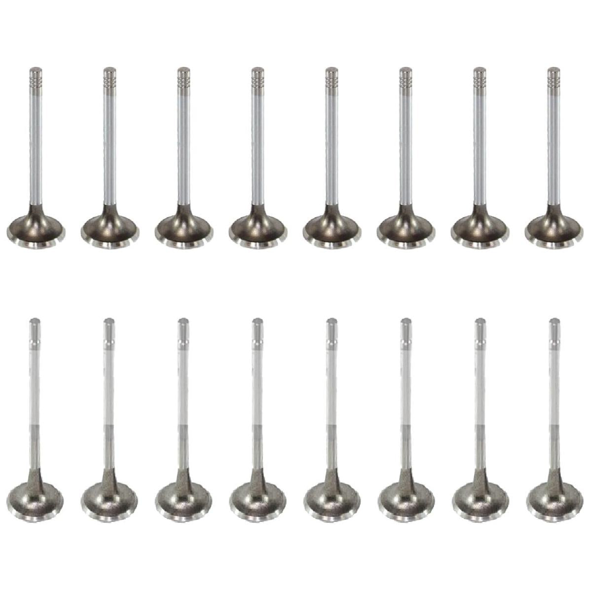 Kit com 8 Válvulas de Admissão e 8 Válvulas de Escape - Mahle Metal Leve - VA0180124 STD / VE0180125 STD - (1)