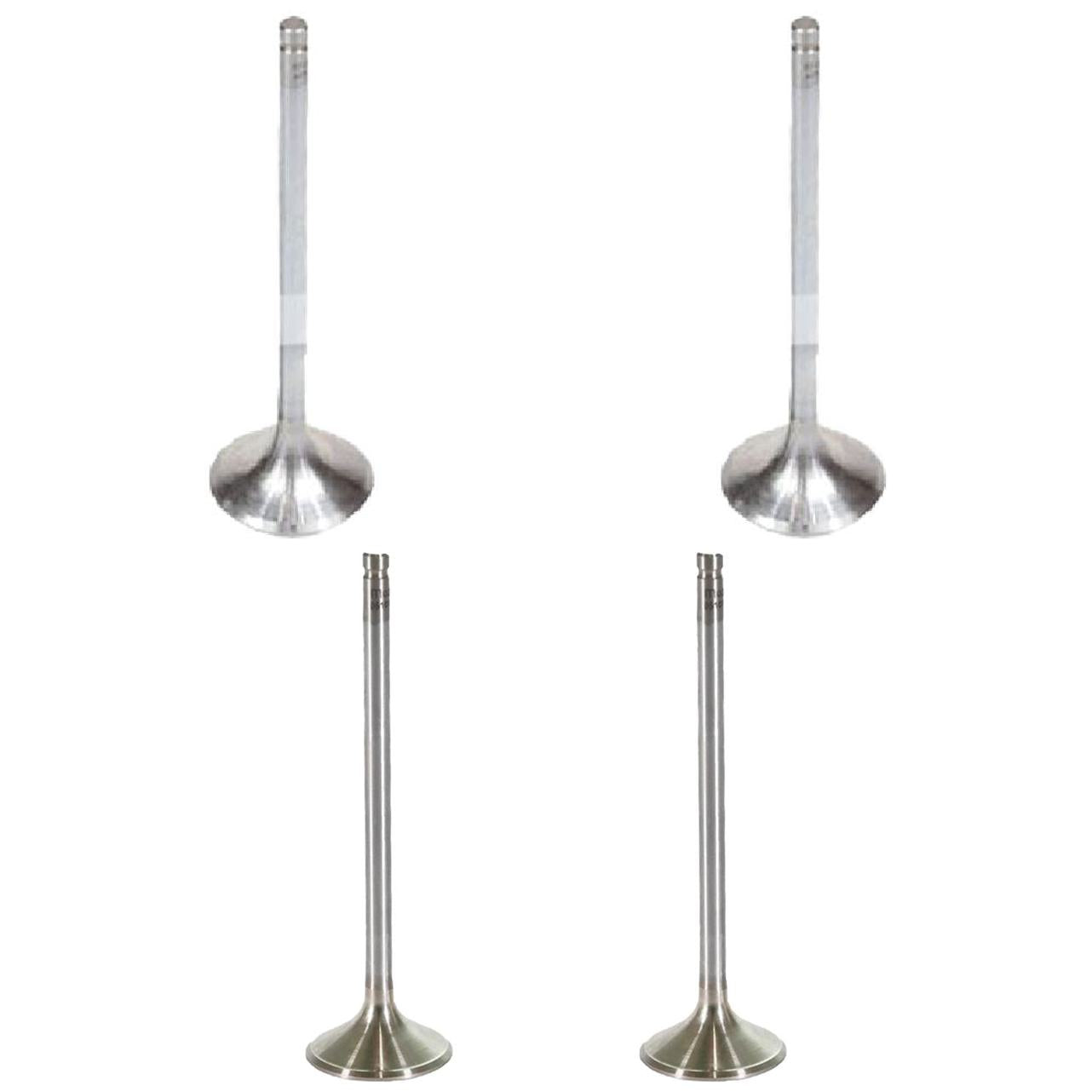Kit com 2 Válvulas de Admissão e 2 Válvulas de Escape - Mahle Metal Leve - VA0510134 STD / VE0510135 STD - (1)
