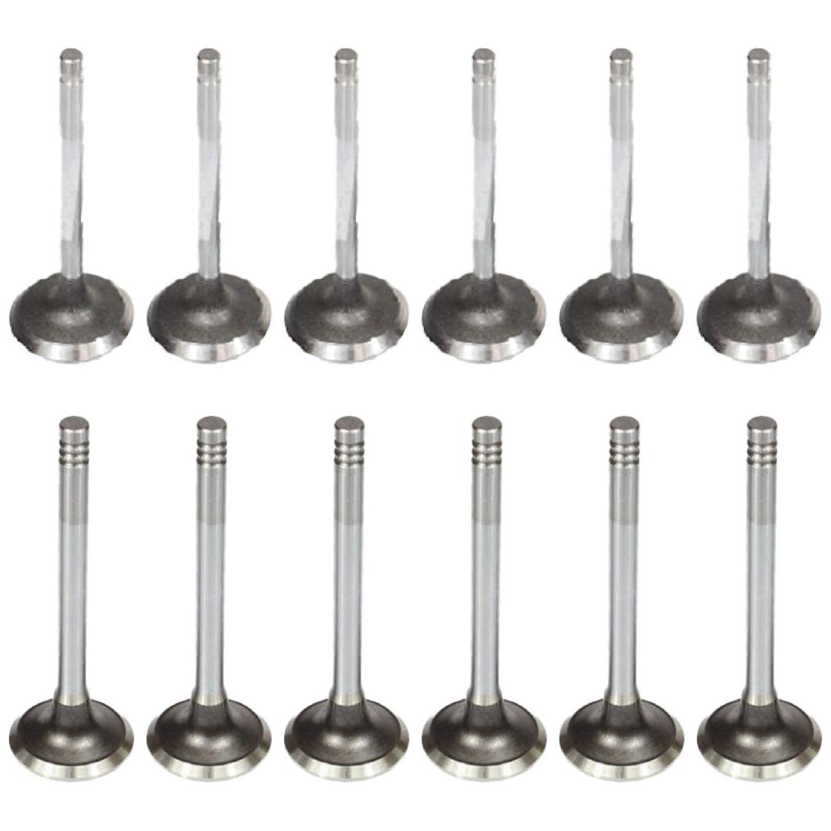 Kit com 6 Válvulas de Admissão e 6 Válvulas de Escape - Mahle Metal Leve - VA0590275 STD / VE0590276 STD - (1)