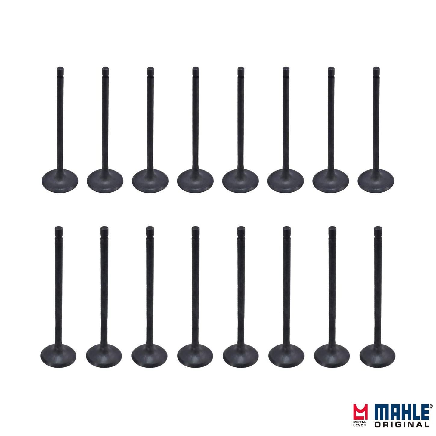 Kit com 8 Válvulas de Admissão e 8 Válvulas de Escape - Mahle Metal Leve - VA0631738 STD / VE0631739 STD - (1)