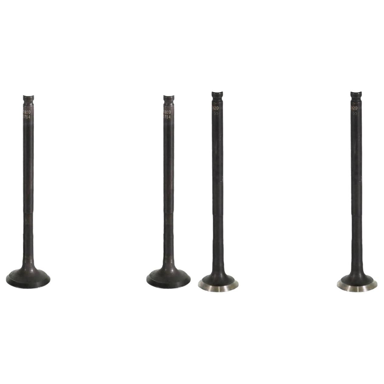 Kit com 2 Válvulas de Admissão e 2 Válvulas de Escape - Mahle Metal Leve - VA0521754 STD / VE0521755 STD - (1)
