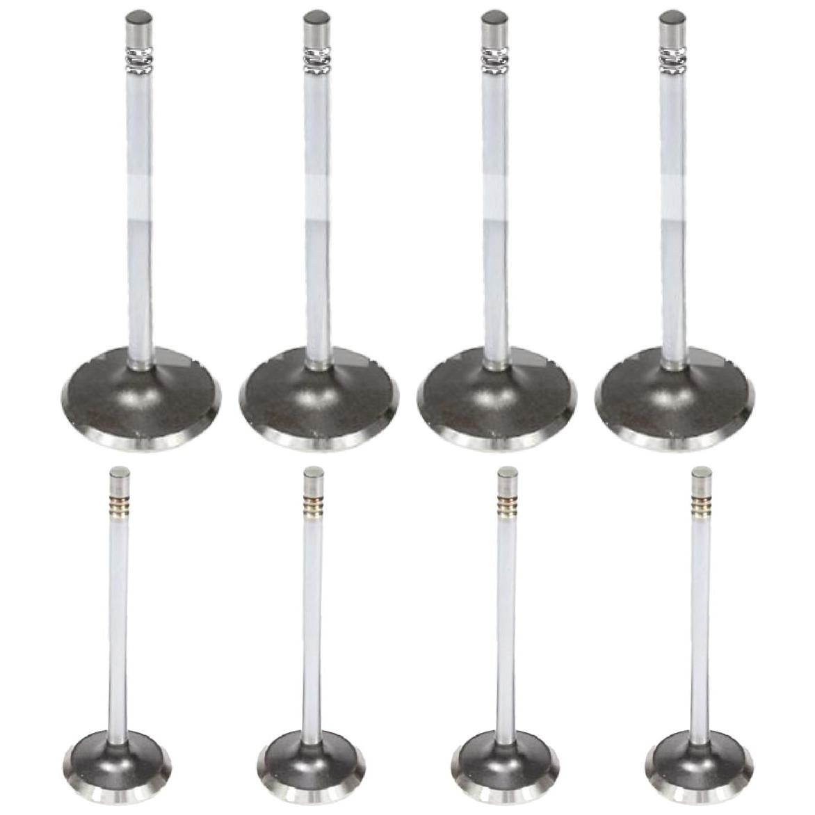 Kit com 4 Válvulas de Admissão e 4 Válvulas de Escape - Mahle Metal Leve - VA0591461 STD / VE0591462 STD - (1)