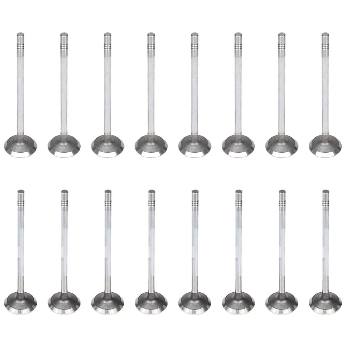 Kit com 8 Válvulas de Admissão e 8 Válvulas de Escape - Mahle Metal Leve - VA0011475 STD / VE0011616 STD - (1)