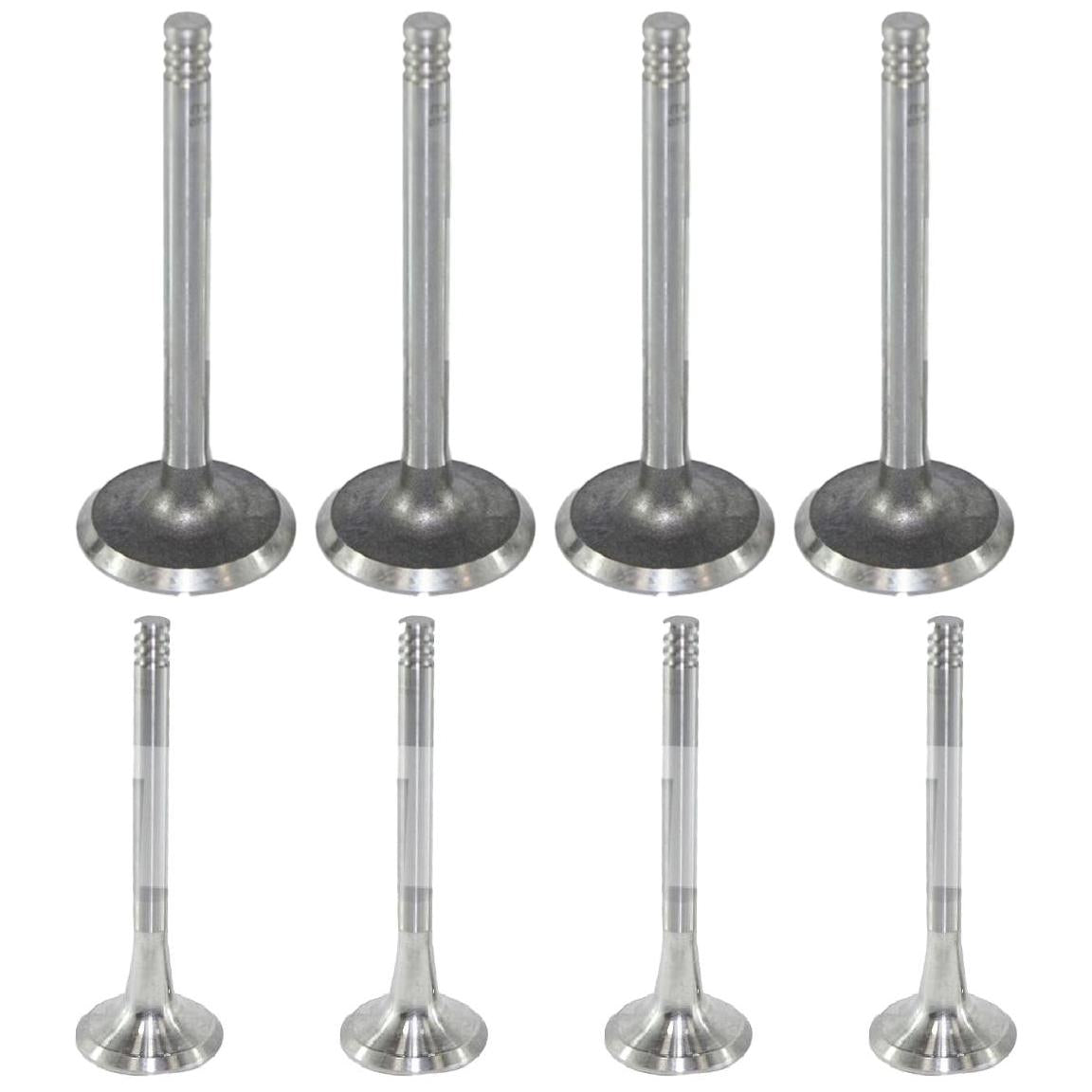 Kit com 4 Válvulas de Admissão e 4 Válvulas de Escape - Mahle Metal Leve - VA0700017 STD / VE0700016 STD - (1)
