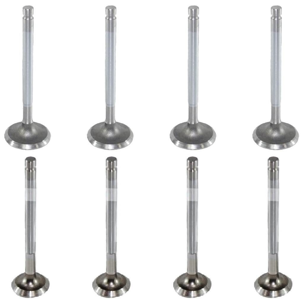 Kit com 4 Válvulas de Admissão e 4 Válvulas de Escape - Mahle Metal Leve - VA0250018 STD / VE0250001 STD - (1)