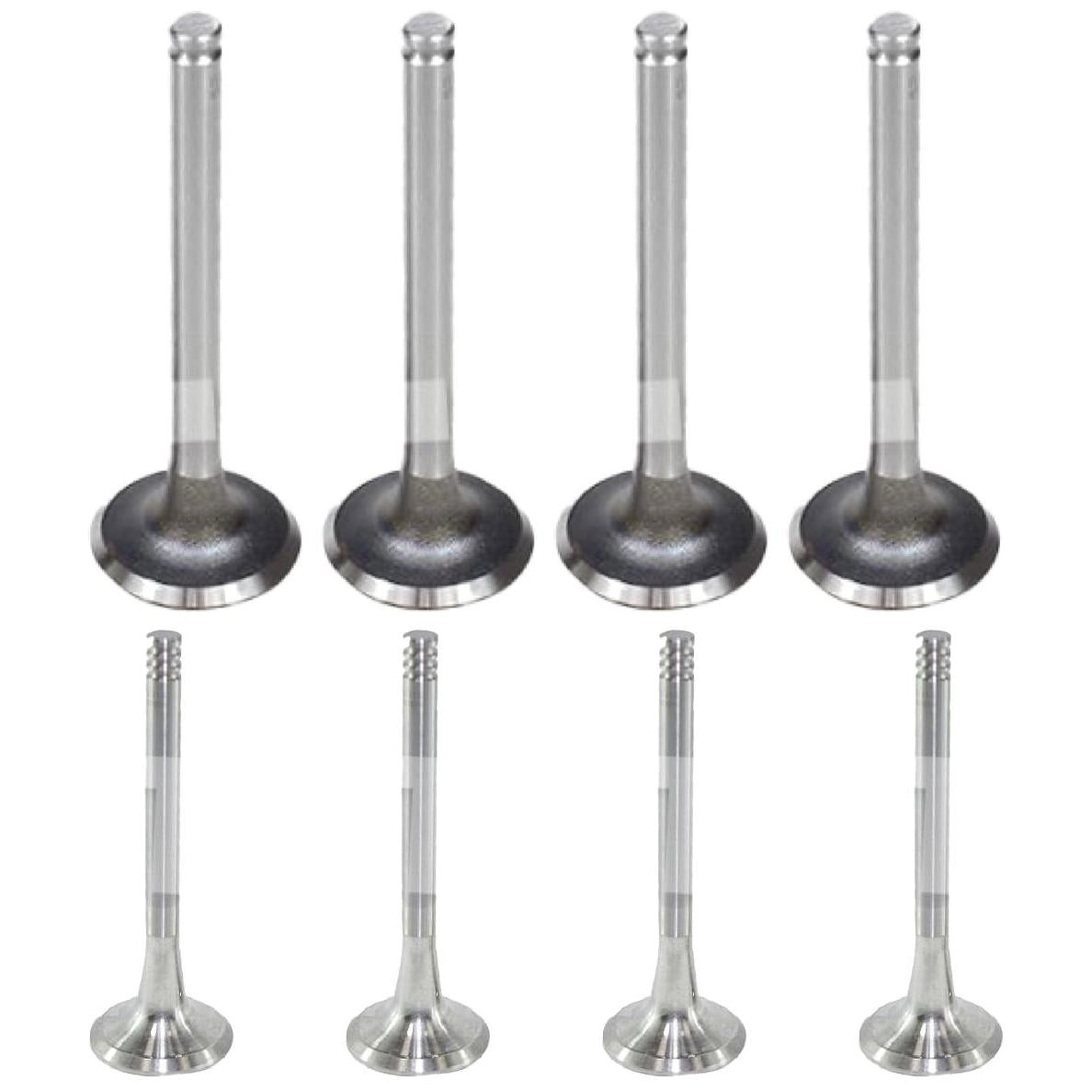 Kit com 4 Válvulas de Admissão e 4 Válvulas de Escape - Mahle Metal Leve - VA0700061 STD / VE0700016 STD - (1)