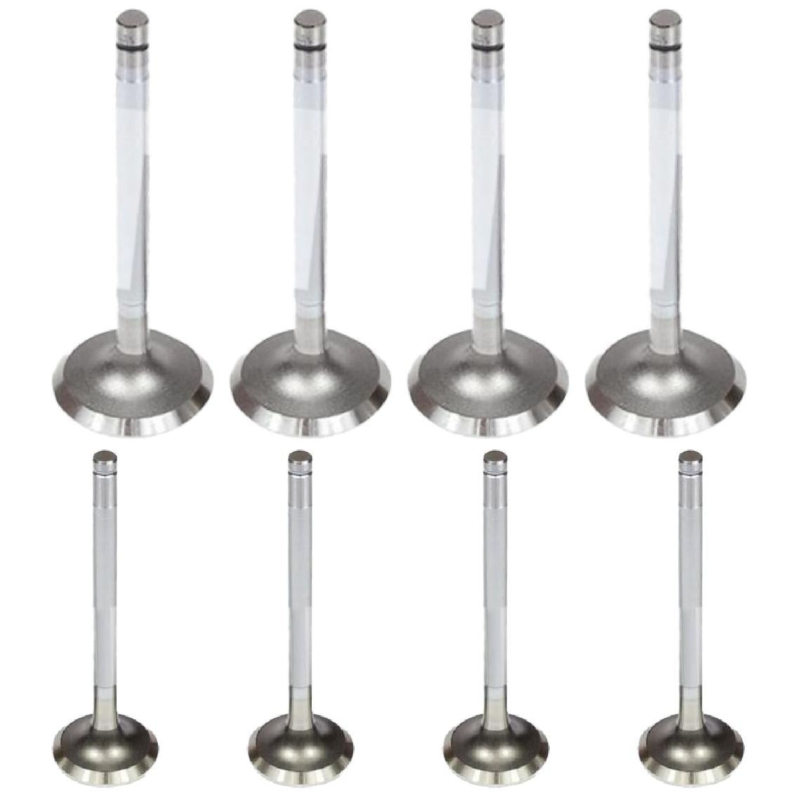 Kit com 4 Válvulas de Admissão e 4 Válvulas de Escape - Mahle Metal Leve - VA0440567 STD / VE0440581 STD - (1)