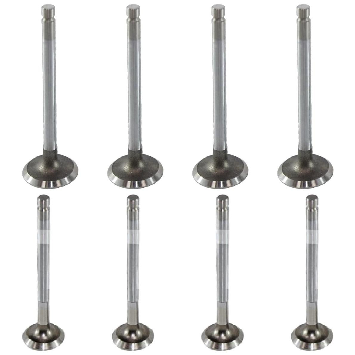 Kit com 4 Válvulas de Admissão e 4 Válvulas de Escape - Mahle Metal Leve - VA0250002 STD / VE0250001 STD - (1)