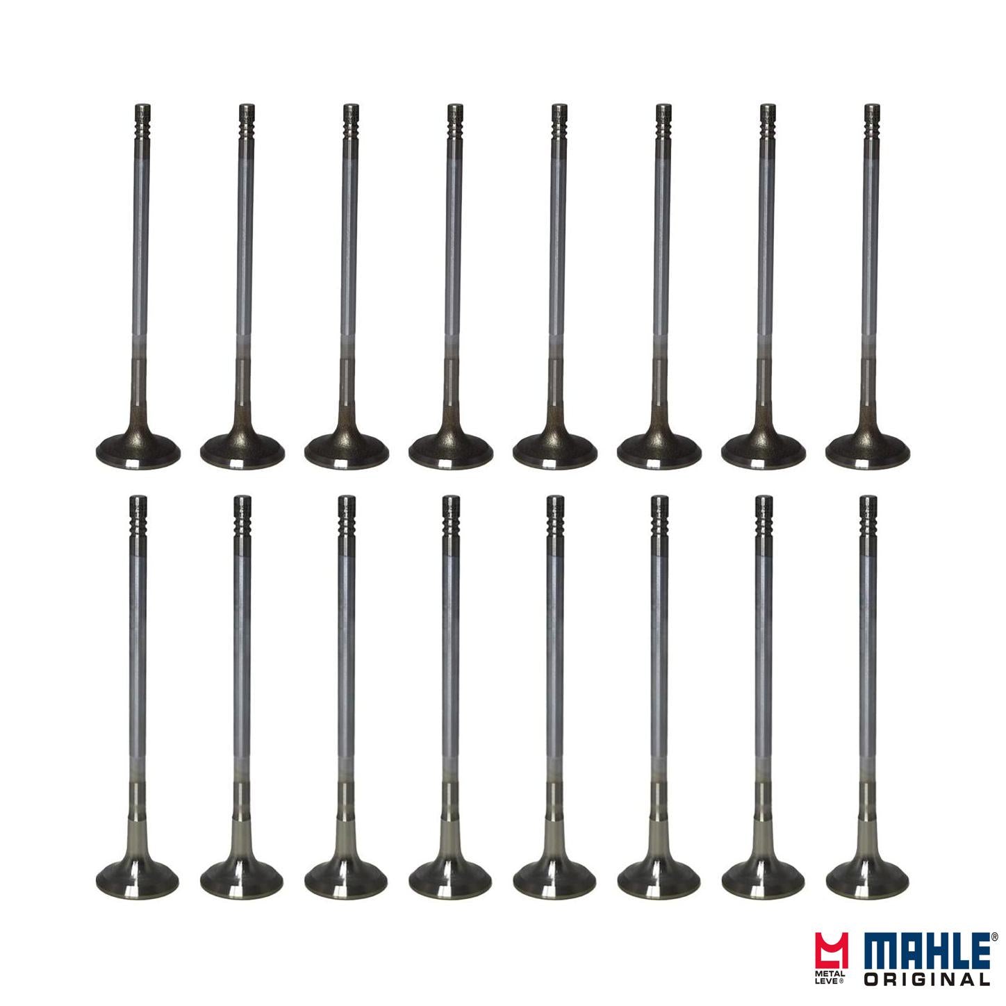 Kit com 8 Válvulas de Admissão e 8 Válvulas de Escape - Mahle Metal Leve - VA0251777 STD / VE0251778 STD - (1)
