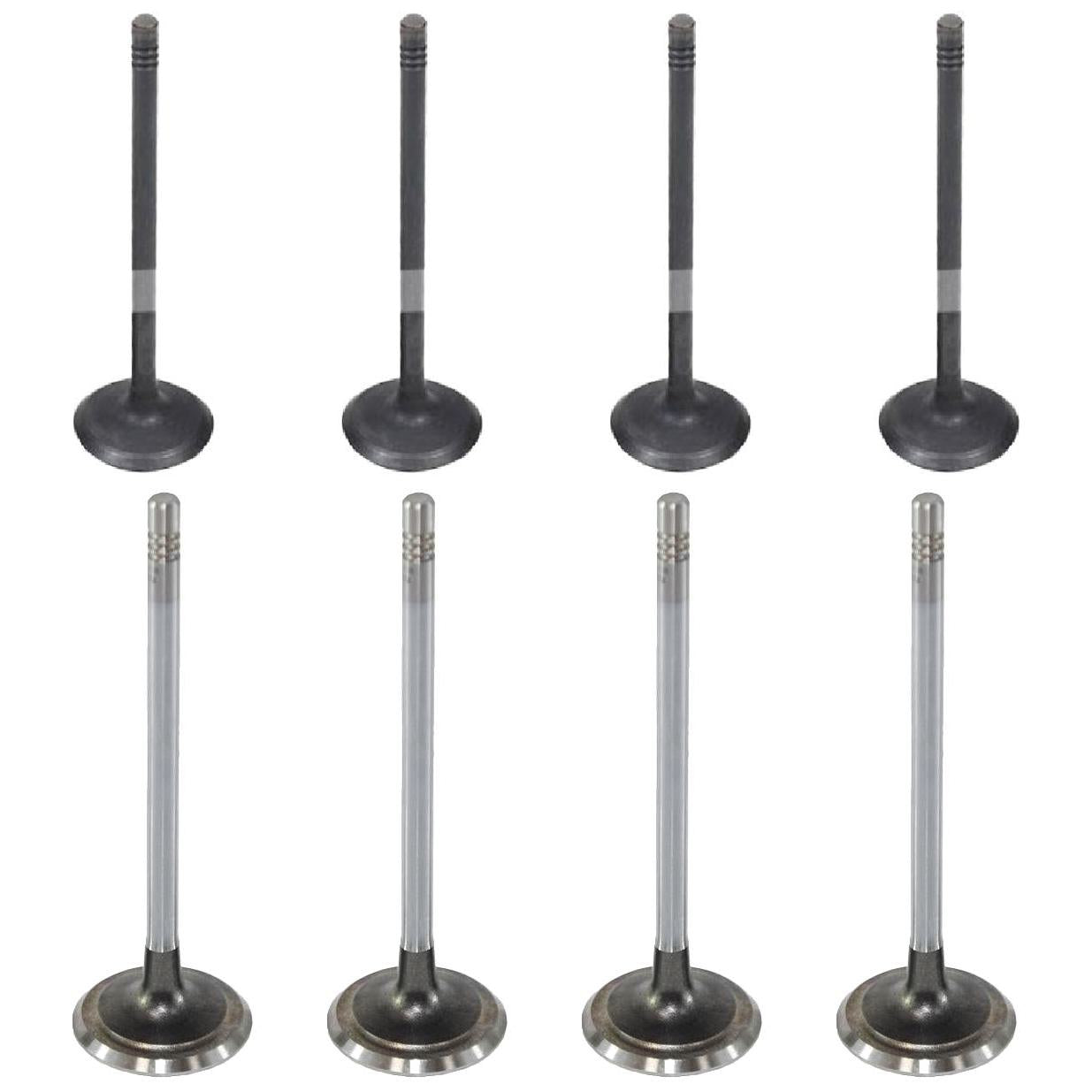 Kit com 4 Válvulas de Admissão e 4 Válvulas de Escape - Mahle Metal Leve - VA0591474 STD / VE0590171 STD - (1)