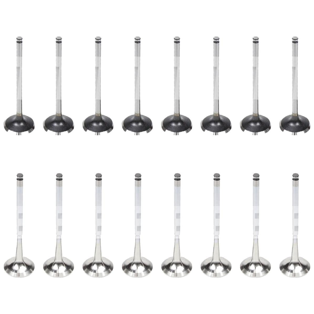 Kit com 8 Válvulas de Admissão e 8 Válvulas de Escape - Mahle Metal Leve - VA0440579 STD / VE0441603 STD - (1)