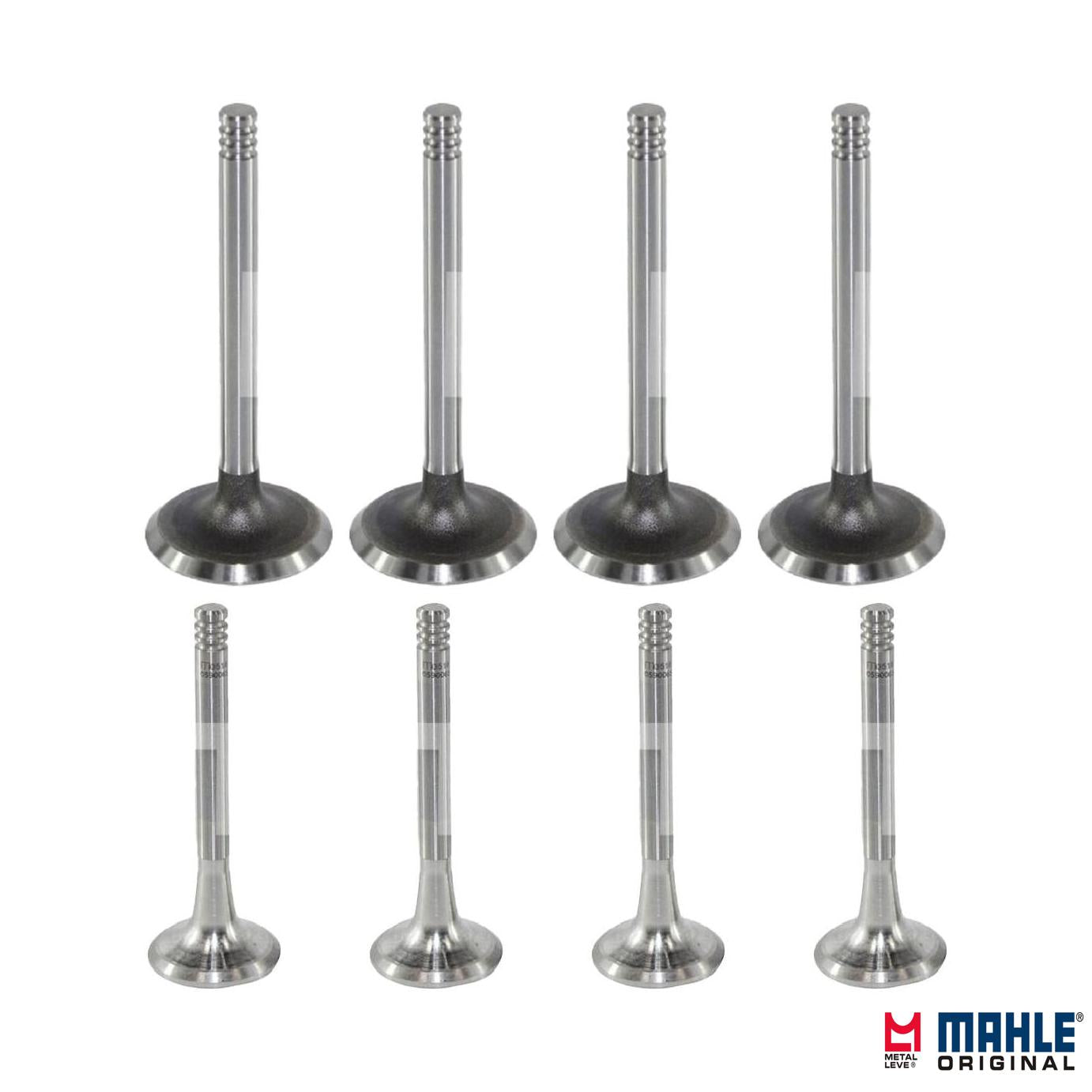 Kit com 4 Válvulas de Admissão e 4 Válvulas de Escape - Mahle Metal Leve - VA0590067 STD / VE0590065 STD - (1)