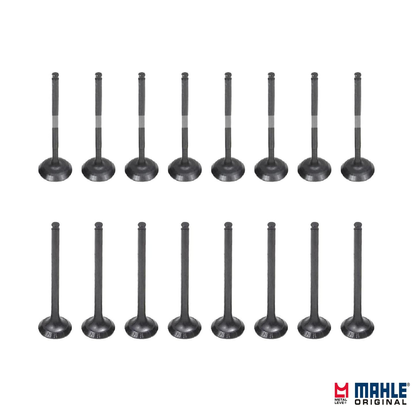 Kit com 8 Válvulas de Admissão e 8 Válvulas de Escape - Mahle Metal Leve - VA3481577 STD / VE3481578 STD - (1)