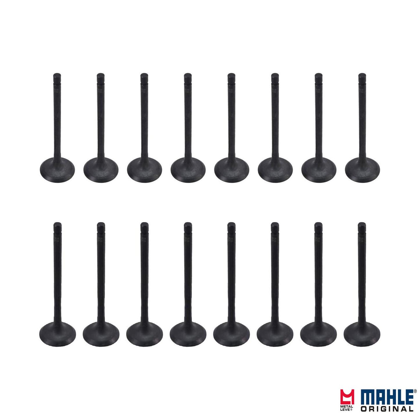 Kit com 8 Válvulas de Admissão e 8 Válvulas de Escape - Mahle Metal Leve - VA0631758 STD / VE0631759 STD - (1)