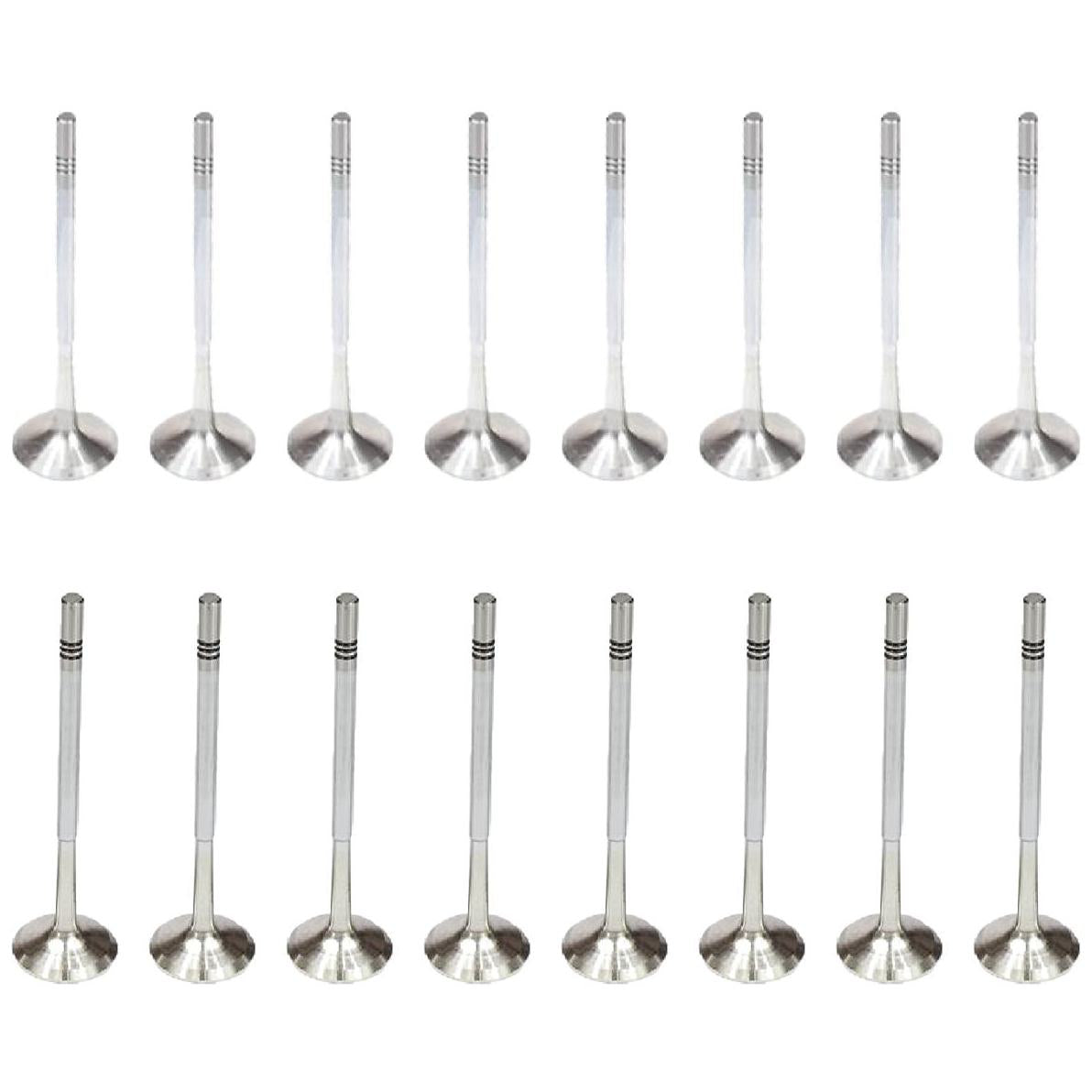 Kit com 8 Válvulas de Admissão e 8 Válvulas de Escape - Mahle Metal Leve - VA0570231 STD / VE0570232 STD - (1)