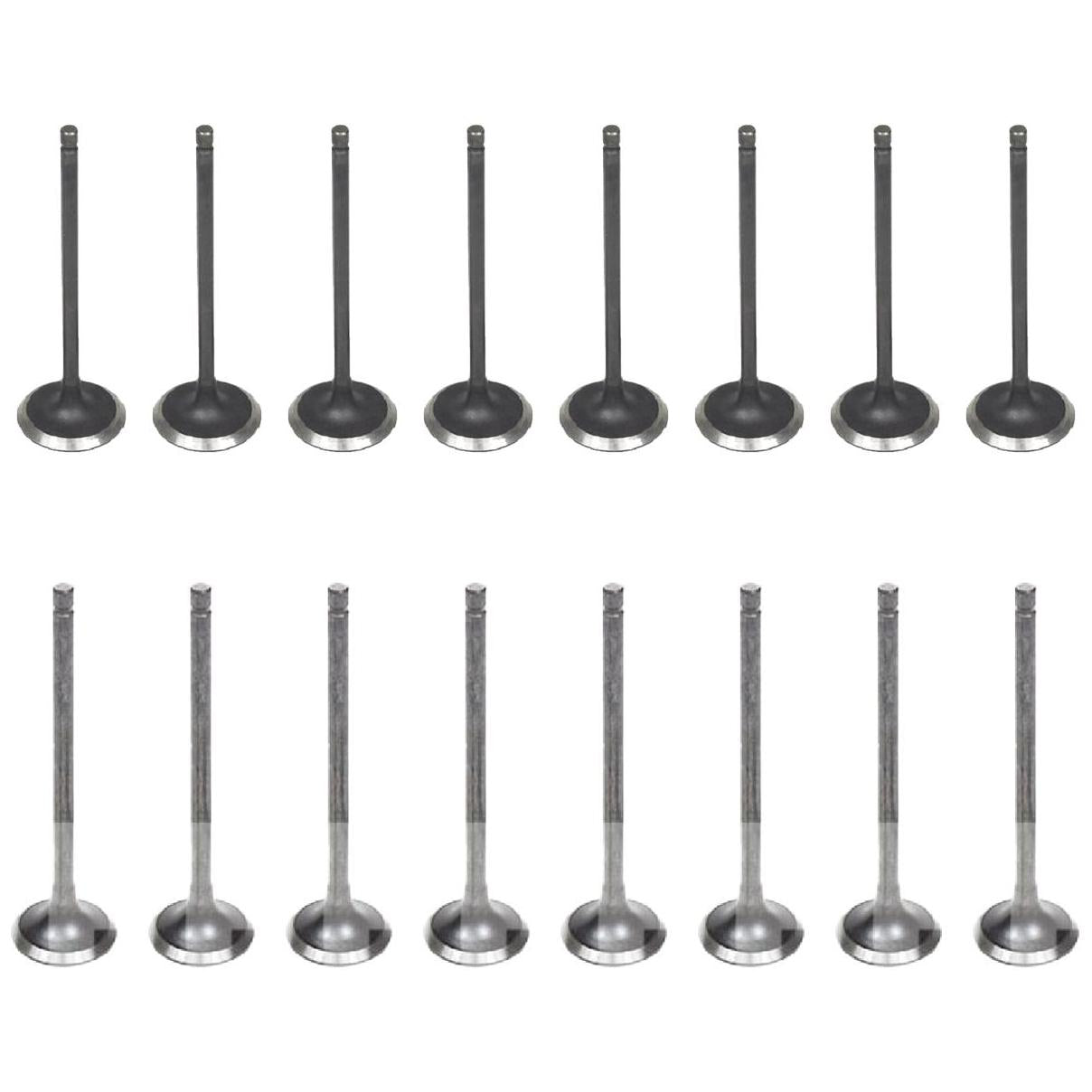 Kit com 8 Válvulas de Admissão e 8 Válvulas de Escape - Mahle Metal Leve - VA0031570 STD / VE0031605 STD - (1)