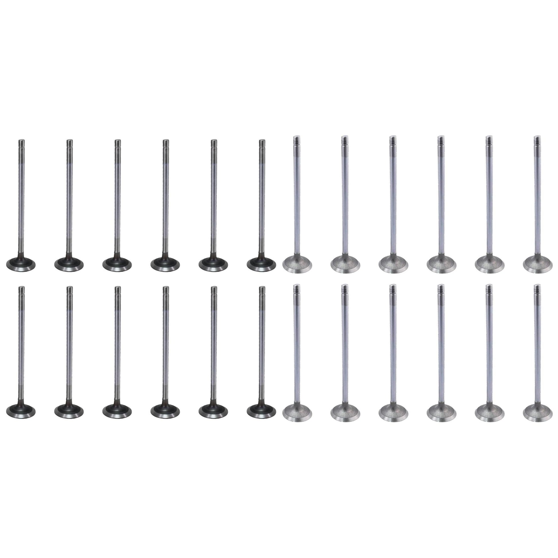 Kit com 12 Válvulas de Admissão e 12 Válvulas de Escape - Mahle Metal Leve - VA0011687 STD / VE0011688 STD - (1)