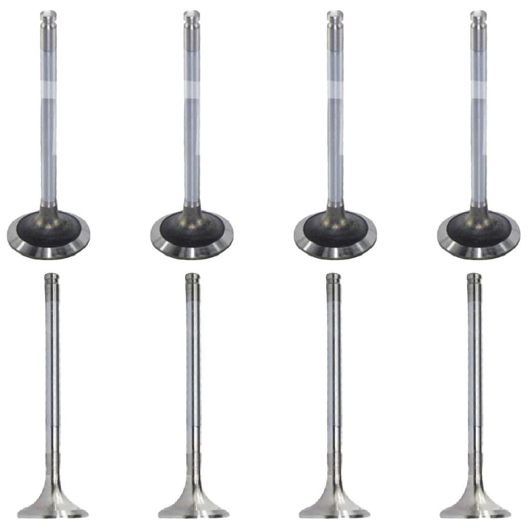 Kit com 4 Válvulas de Admissão e 4 Válvulas de Escape - Mahle Metal Leve - VA0010211 STD / VE0010212 STD - (1)
