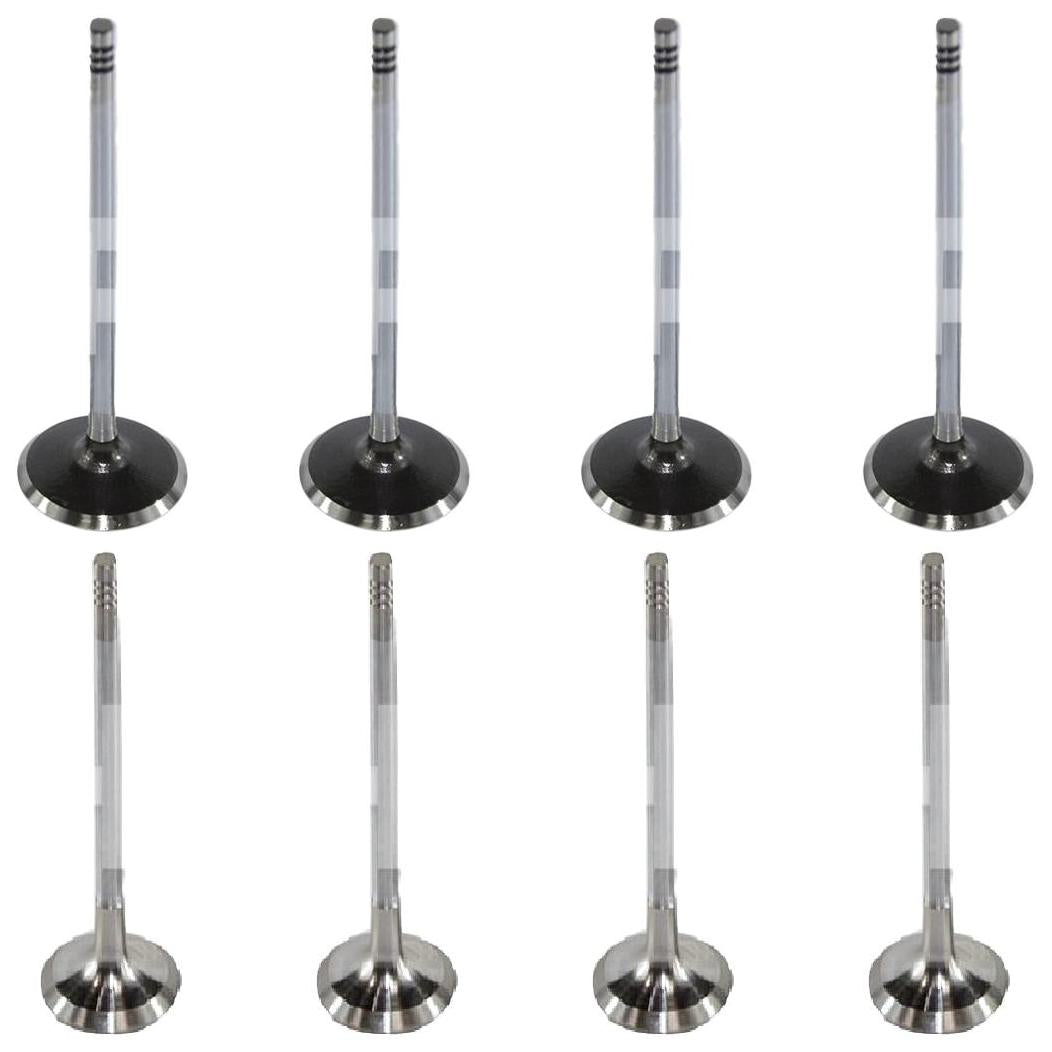 Kit com 4 Válvulas de Admissão e 4 Válvulas de Escape - Mahle Metal Leve - VA0251632 STD / VE0250272 STD - (1)