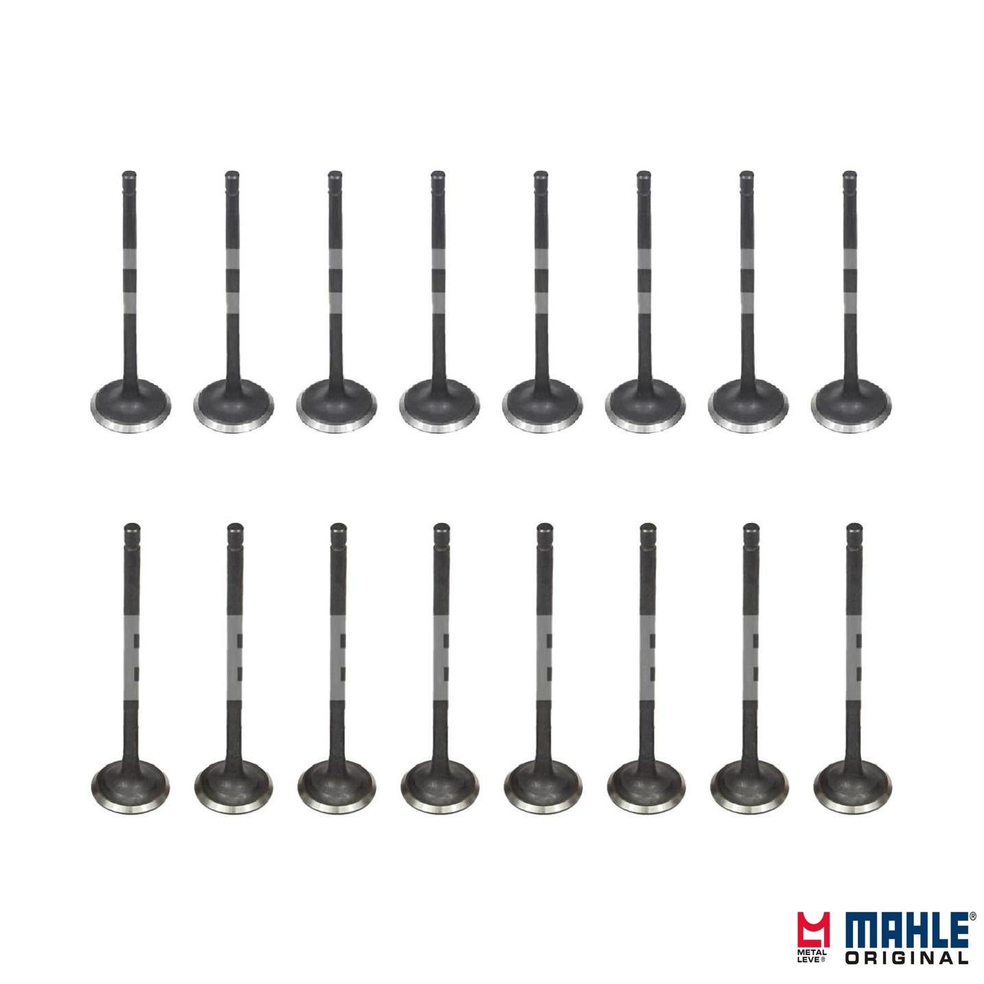 Kit com 8 Válvulas de Admissão e 8 Válvulas de Escape - Mahle Metal Leve - VA0631550 STD / VE0631551 STD - (1)