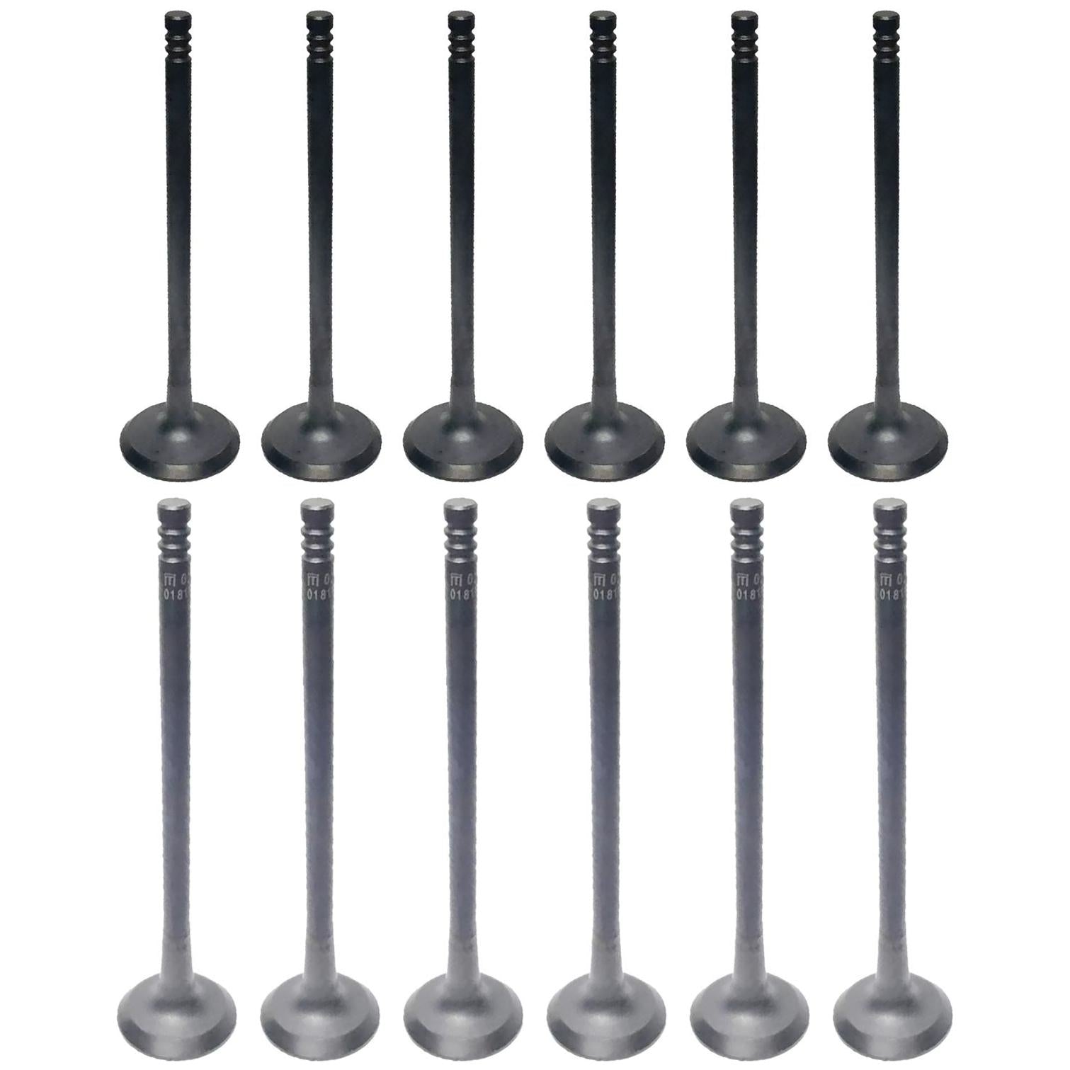 Kit com 6 Válvulas de Admissão e 6 Válvulas de Escape - Mahle Metal Leve - VA0181779 STD / VE0181780 STD - (1)