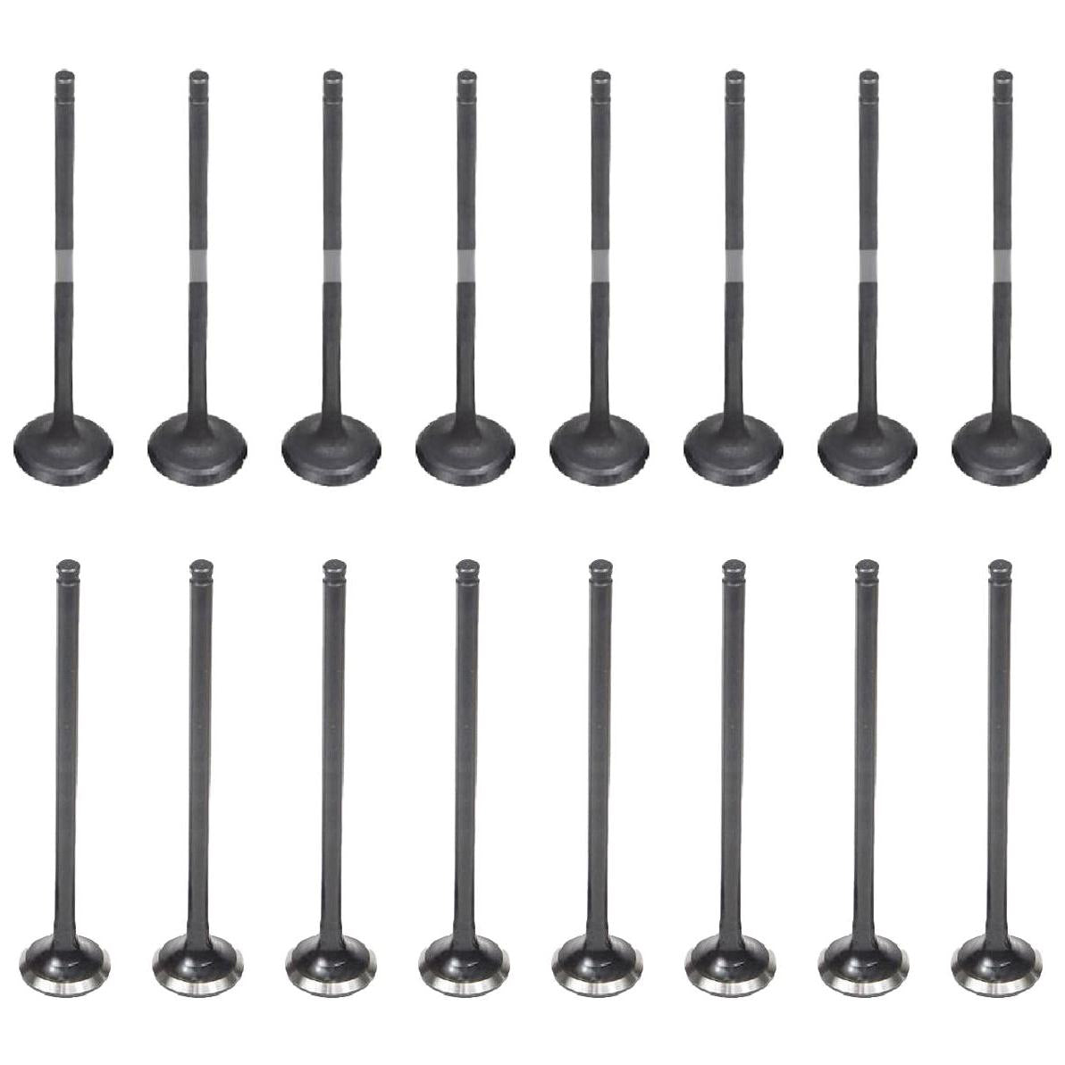 Kit com 8 Válvulas de Admissão e 8 Válvulas de Escape - Mahle Metal Leve - VA5511554 STD / VE5511555 STD - (1)