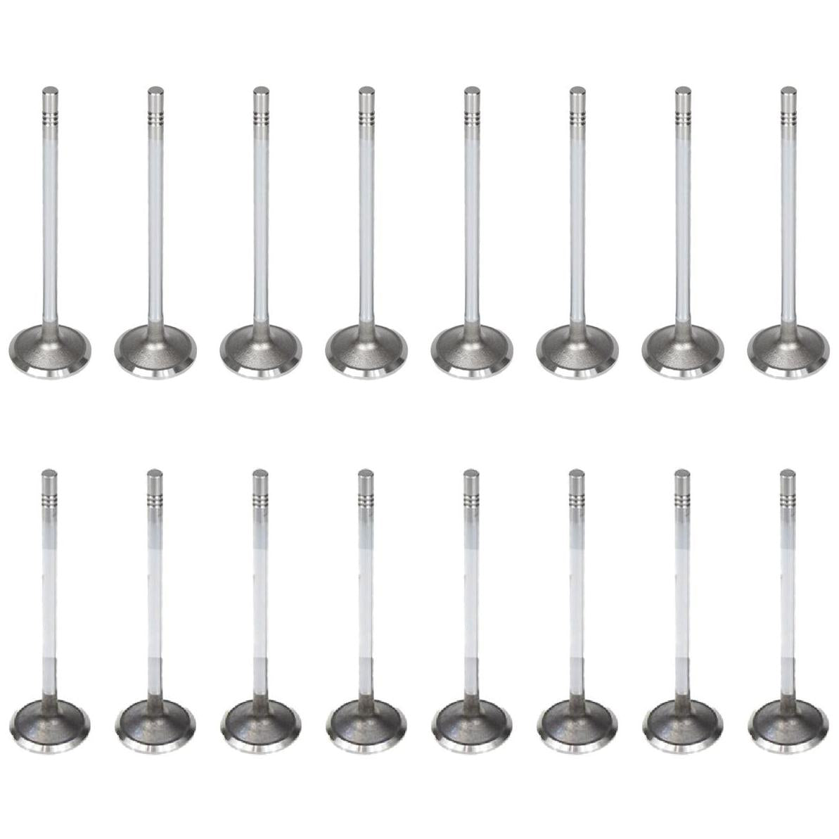 Kit com 8 Válvulas de Admissão e 8 Válvulas de Escape - Mahle Metal Leve - VA0011467 STD / VE0011468 STD - (1)