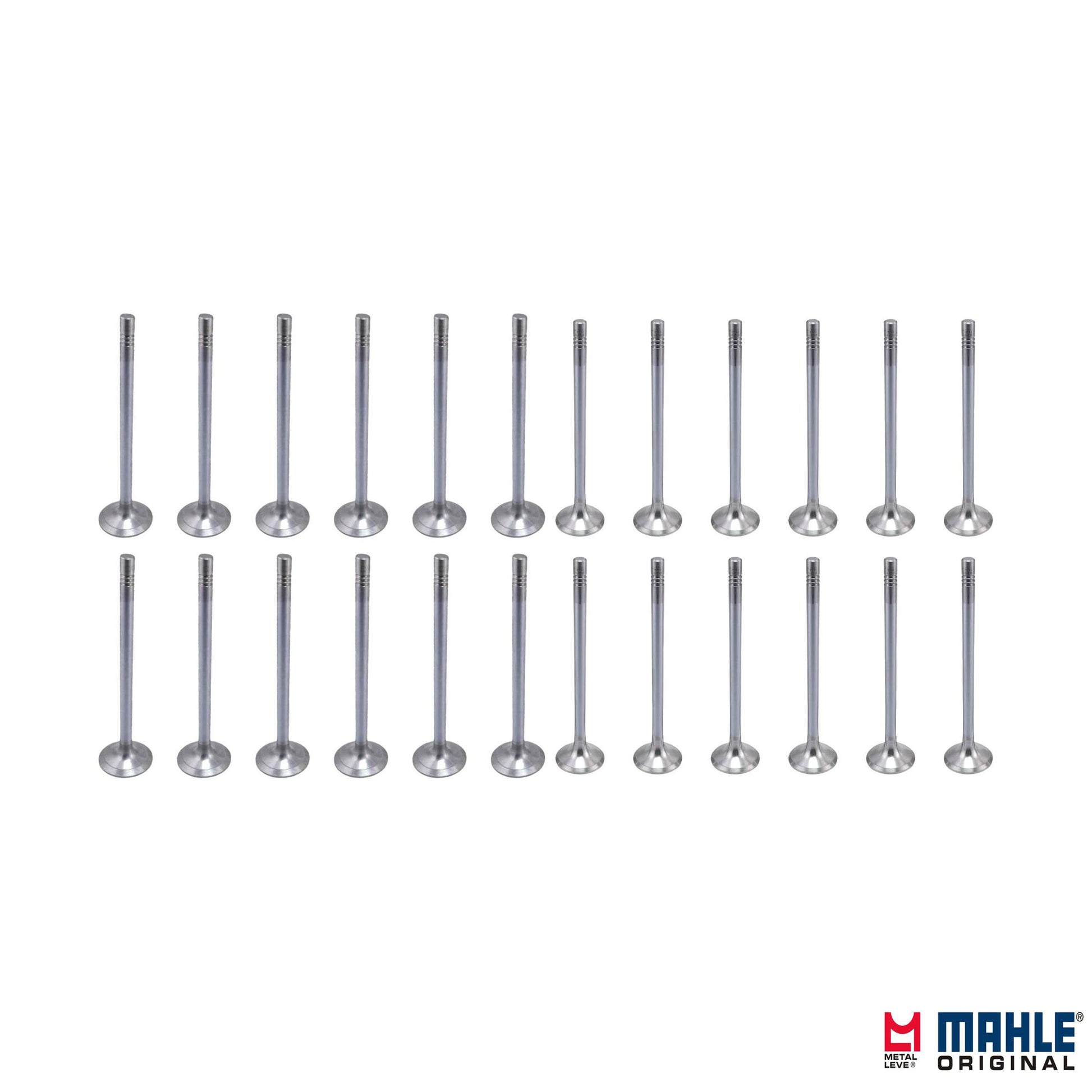 Kit com 12 Válvulas de Admissão e 12 Válvulas de Escape - Mahle Metal Leve - VA0461734 STD / VE0461735 STD - (1)
