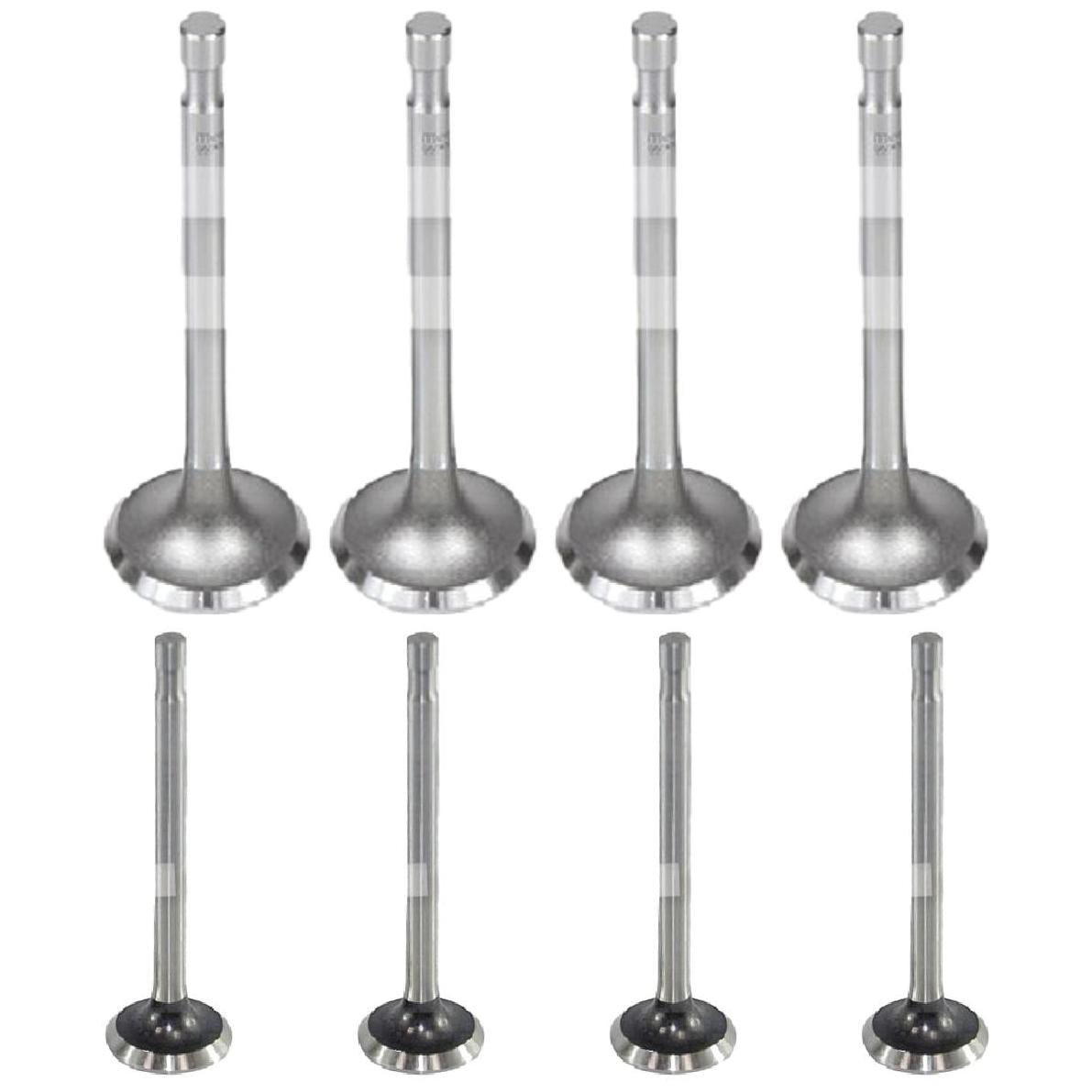 Kit com 4 Válvulas de Admissão e 4 Válvulas de Escape - Mahle Metal Leve - VA0590093 STD / VE0590042 STD - (1)