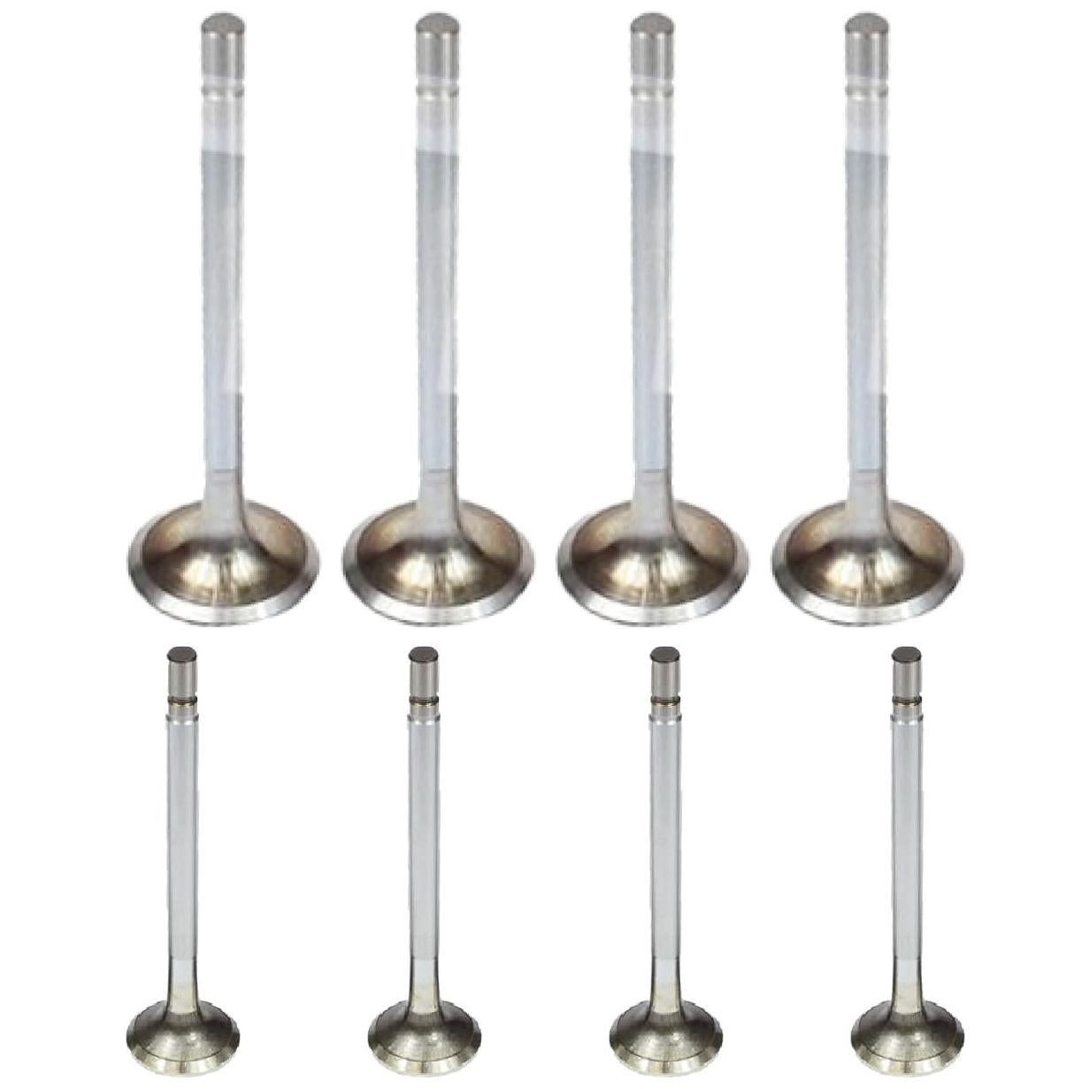 Kit com 4 Válvulas de Admissão e 4 Válvulas de Escape - Mahle Metal Leve - VA0480096 STD / VE0480097 STD - (1)