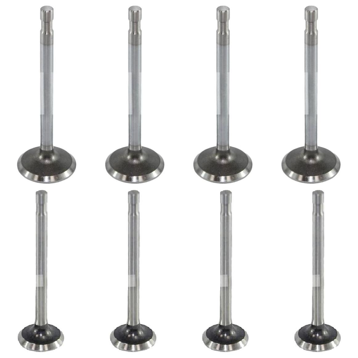 Kit com 4 Válvulas de Admissão e 4 Válvulas de Escape - Mahle Metal Leve - VA0590043 STD / VE0590042 STD - (1)