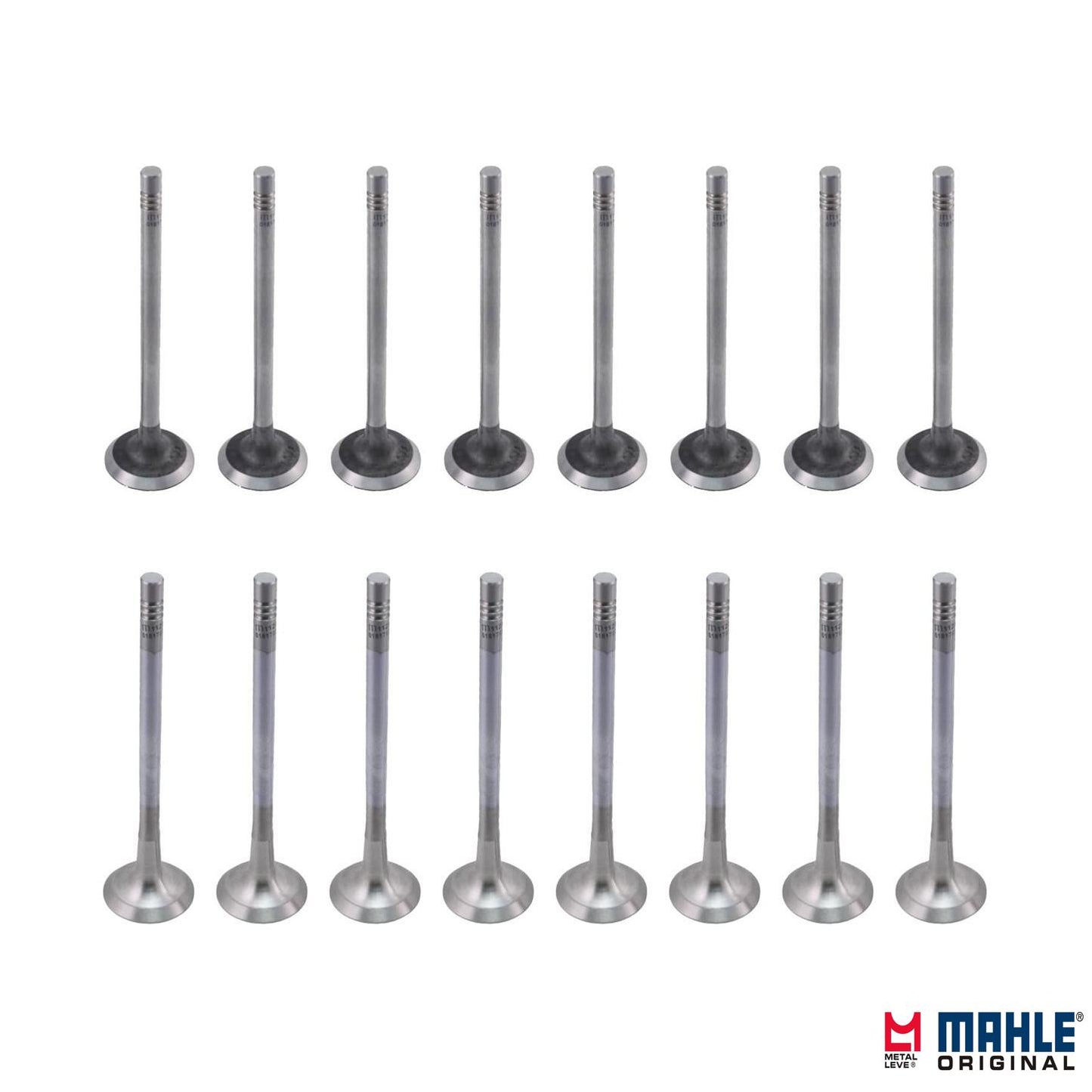 Kit com 8 Válvulas de Admissão e 8 Válvulas de Escape - Mahle Metal Leve - VA0181766 STD / VE0181767 STD - (1)