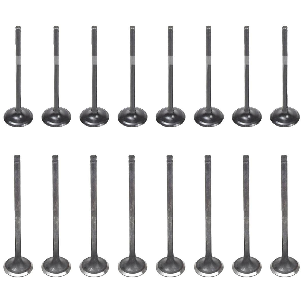 Kit com 8 Válvulas de Admissão e 8 Válvulas de Escape - Mahle Metal Leve - VA5511568 STD / VE5511569 STD - (1)