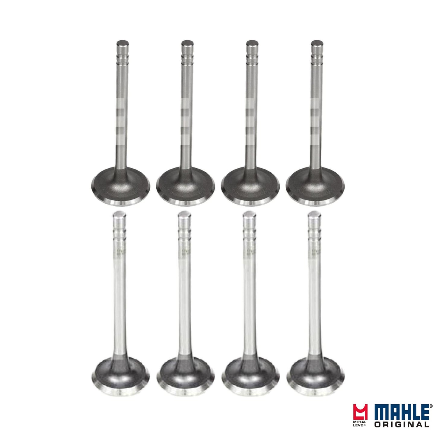 Kit com 4 Válvulas de Admissão e 4 Válvulas de Escape - Mahle Metal Leve - VA0140104 STD / VE0140107 +3 - (1)