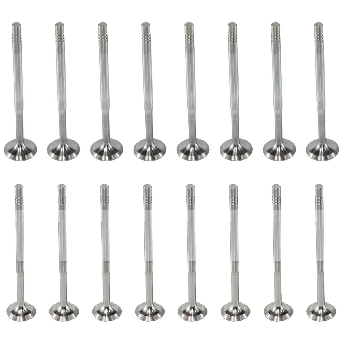 Kit com 8 Válvulas de Admissão e 8 Válvulas de Escape - Mahle Metal Leve - VA0700074 STD / VE0700073 STD - (1)