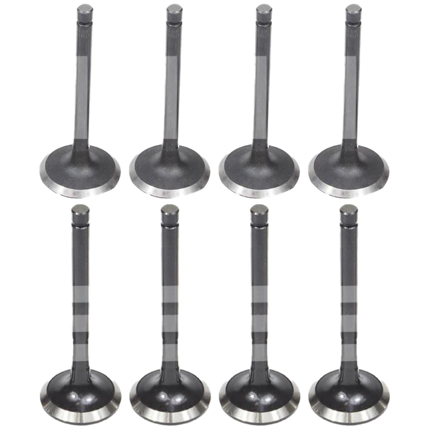 Kit com 4 Válvulas de Admissão e 4 Válvulas de Escape - Mahle Metal Leve - VA0630213 STD / VE0630214 STD - (1)