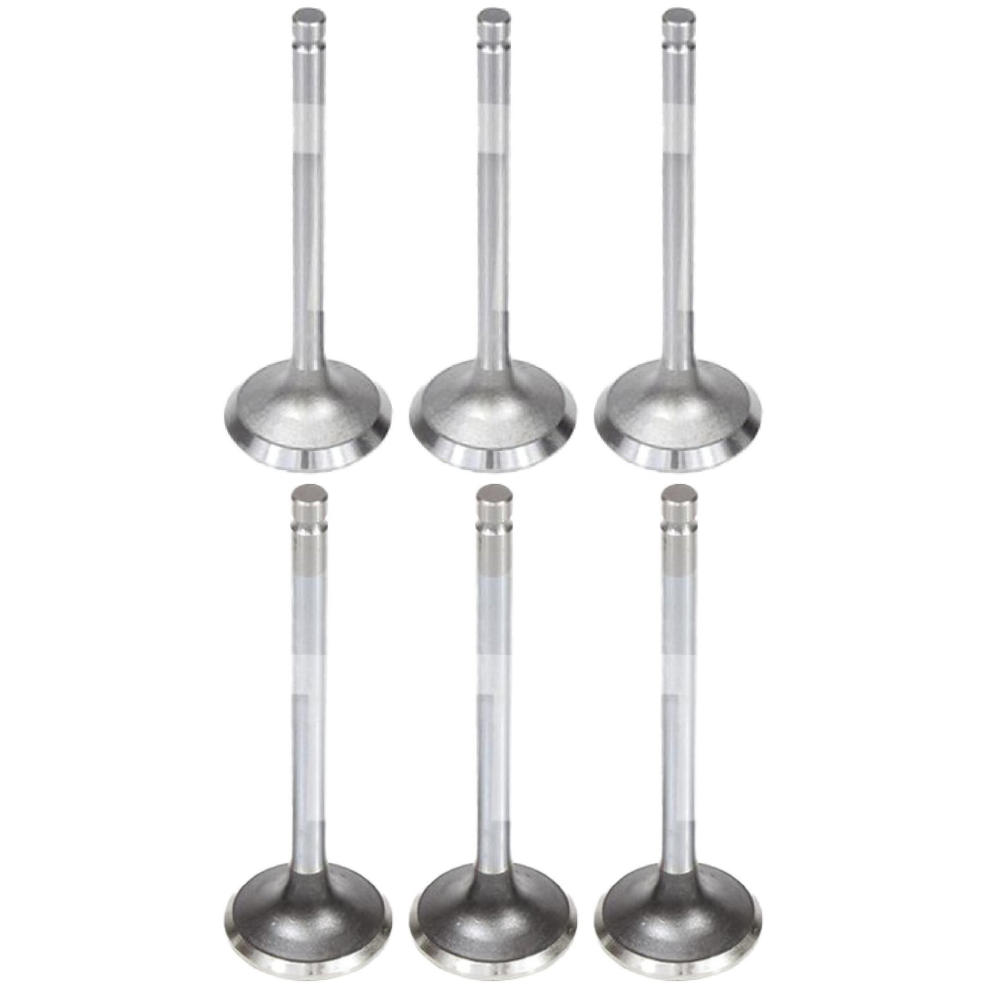 Kit com 3 Válvulas de Admissão e 3 Válvulas de Escape - Mahle Metal Leve - VA0720156 STD / VE0720157 STD - (1)
