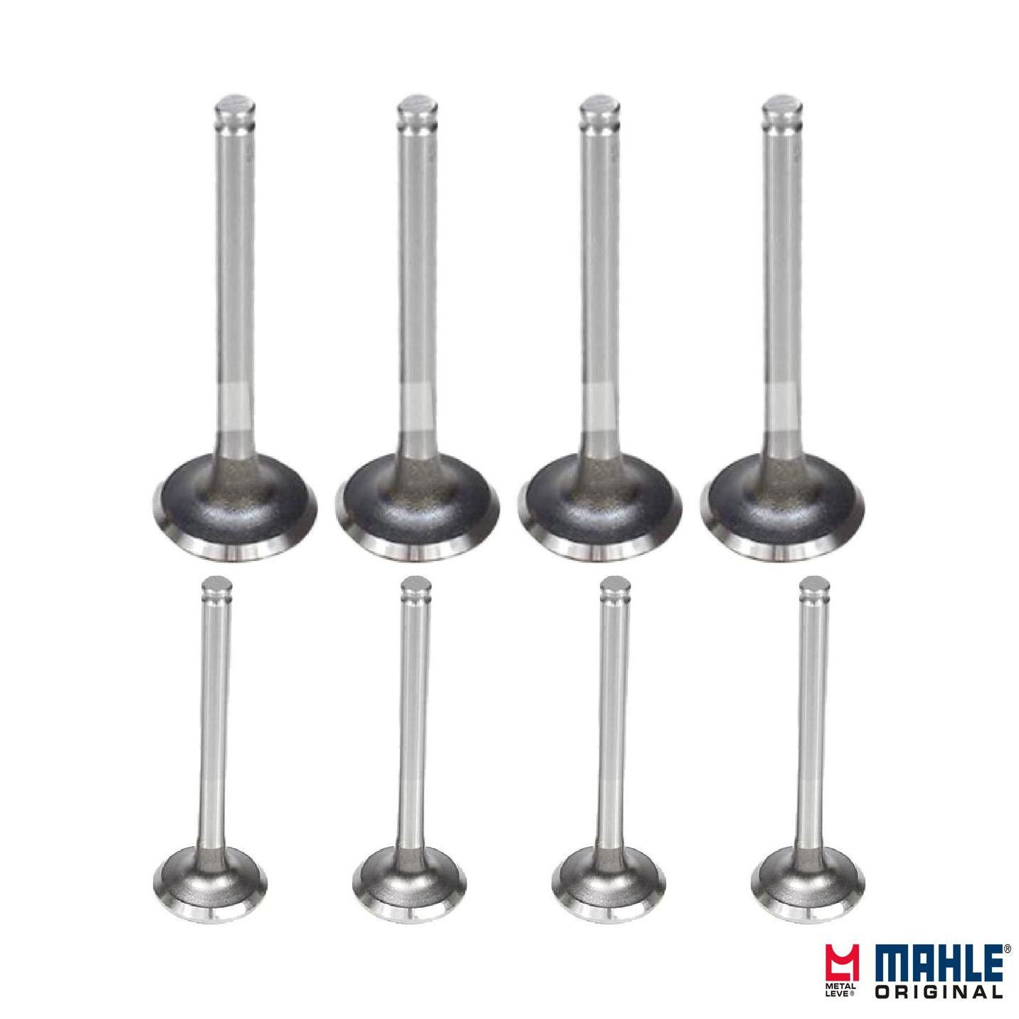 Kit com 4 Válvulas de Admissão e 4 Válvulas de Escape - Mahle Metal Leve - VA0700061 STD / VE0700062 STD - (1)