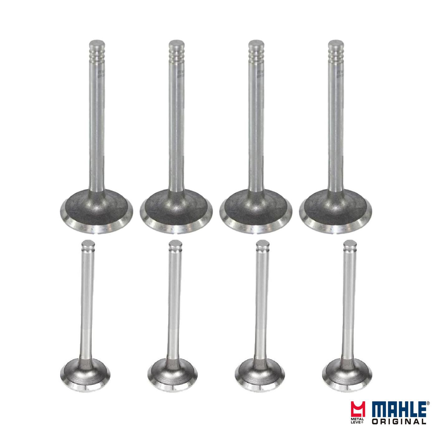 Kit com 4 Válvulas de Admissão e 4 Válvulas de Escape - Mahle Metal Leve - VA0700017 STD / VE0700062 STD - (1)