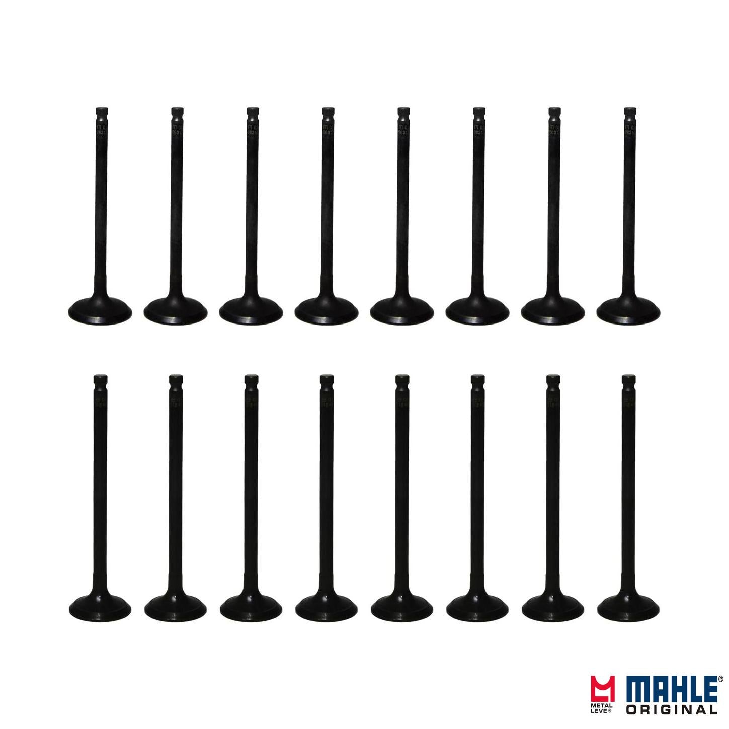Kit com 8 Válvulas de Admissão e 8 Válvulas de Escape - Mahle Metal Leve - VA0631770 STD / VE0631771 STD - (1)