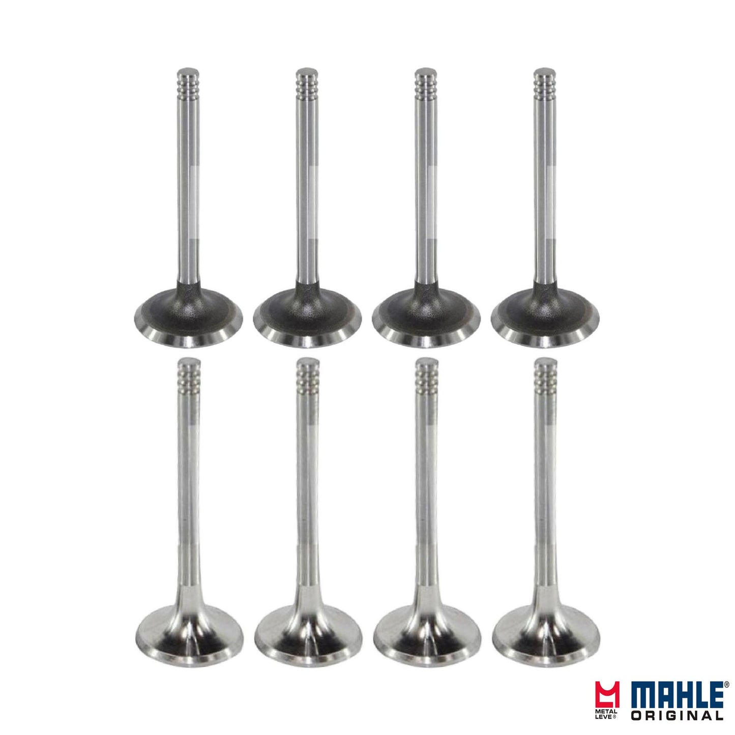Kit com 4 Válvulas de Admissão e 4 Válvulas de Escape - Mahle Metal Leve - VA0590067 STD / VE0700087 STD - (1)
